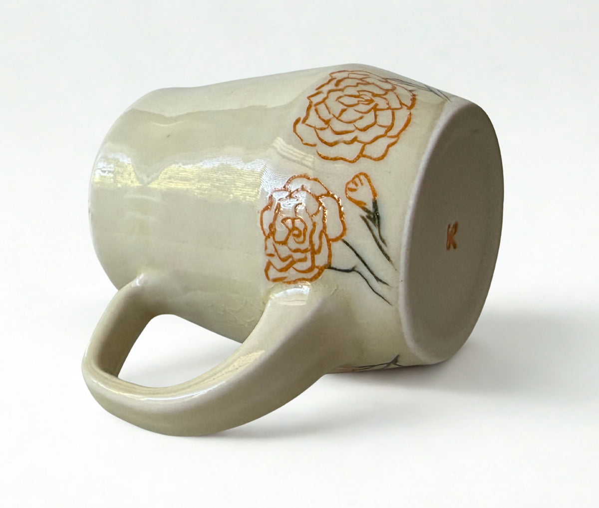 Carved Pattern Mug