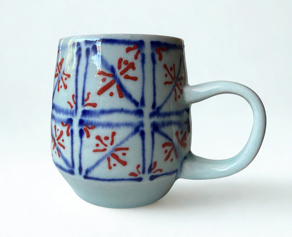 Tile Patterned Mug
