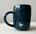 Dark Teal Mug w/ Bird