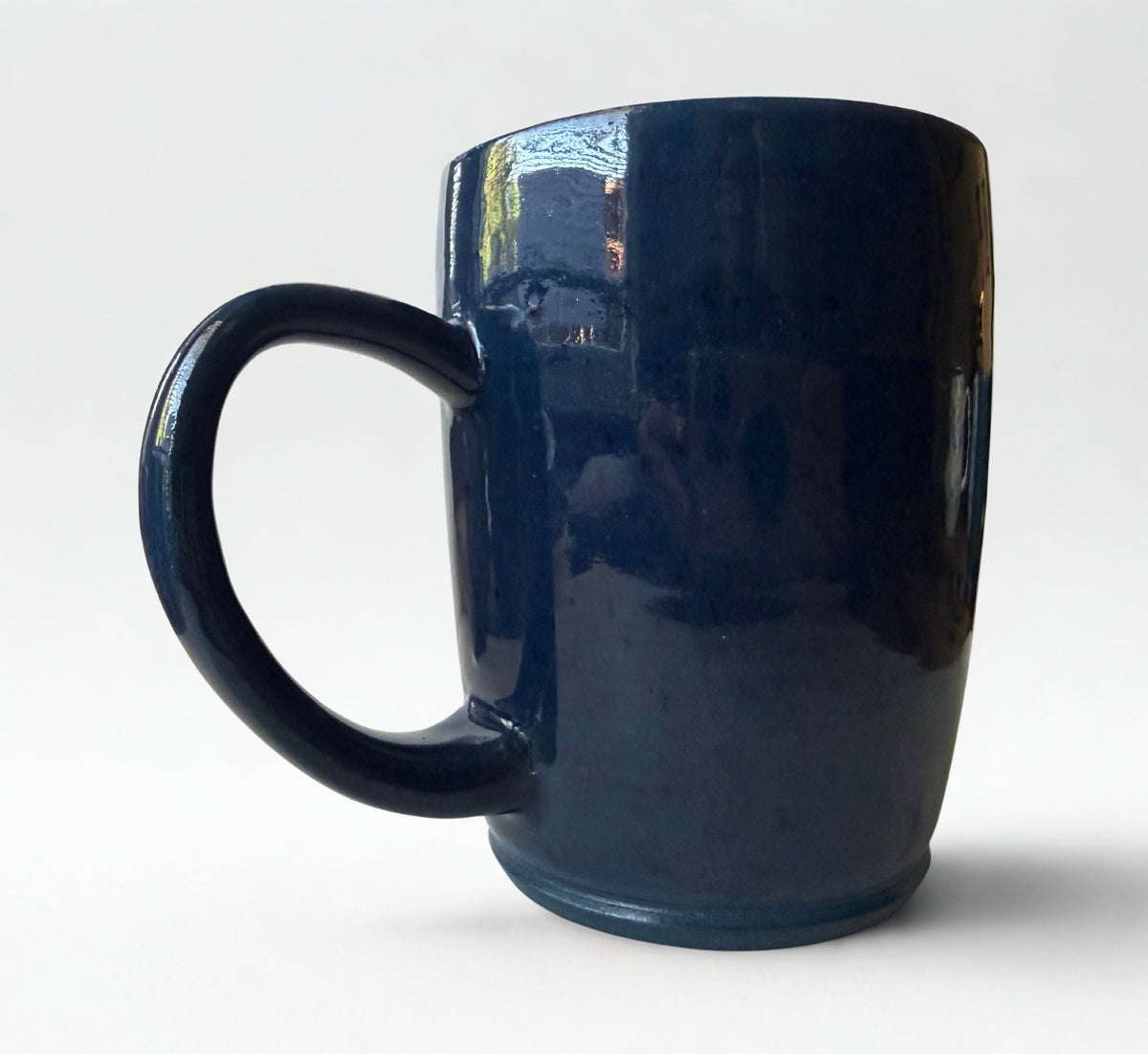 Dark Blue Mug w/ Bird
