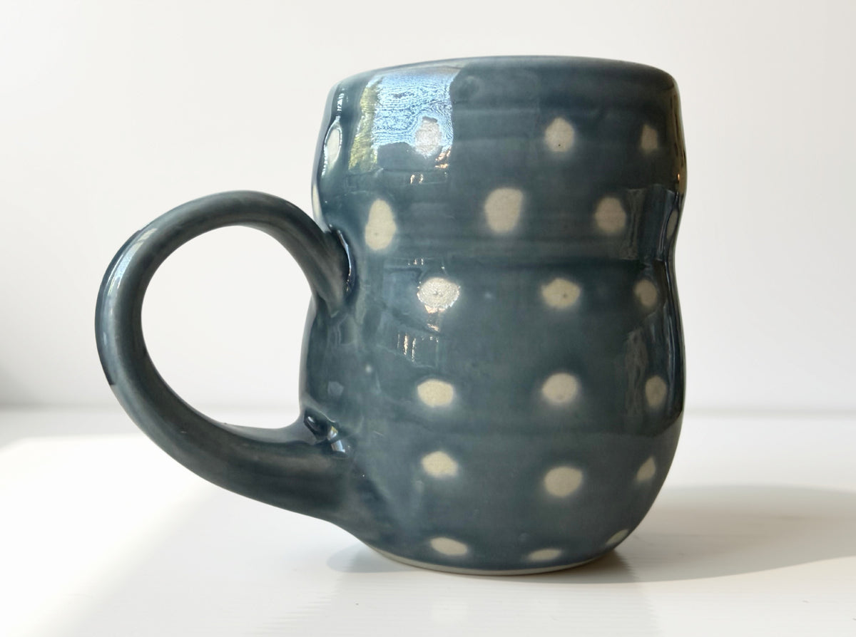 Blue-gray w/Dots