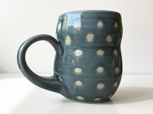 Blue-gray w/Dots