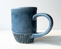 Blue Texturized Mug